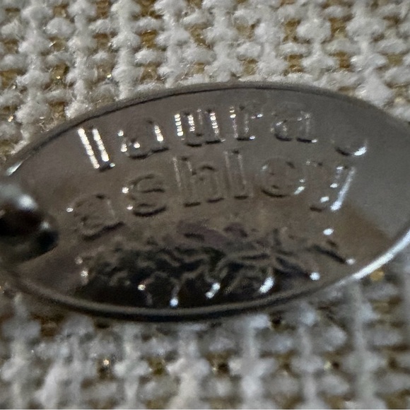 Laura Ashley Turquoise & Black Statement Teardrop Necklace - Women Jewelry - Picture 5 of 5